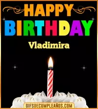 GIF GiF Happy Birthday Vladimira